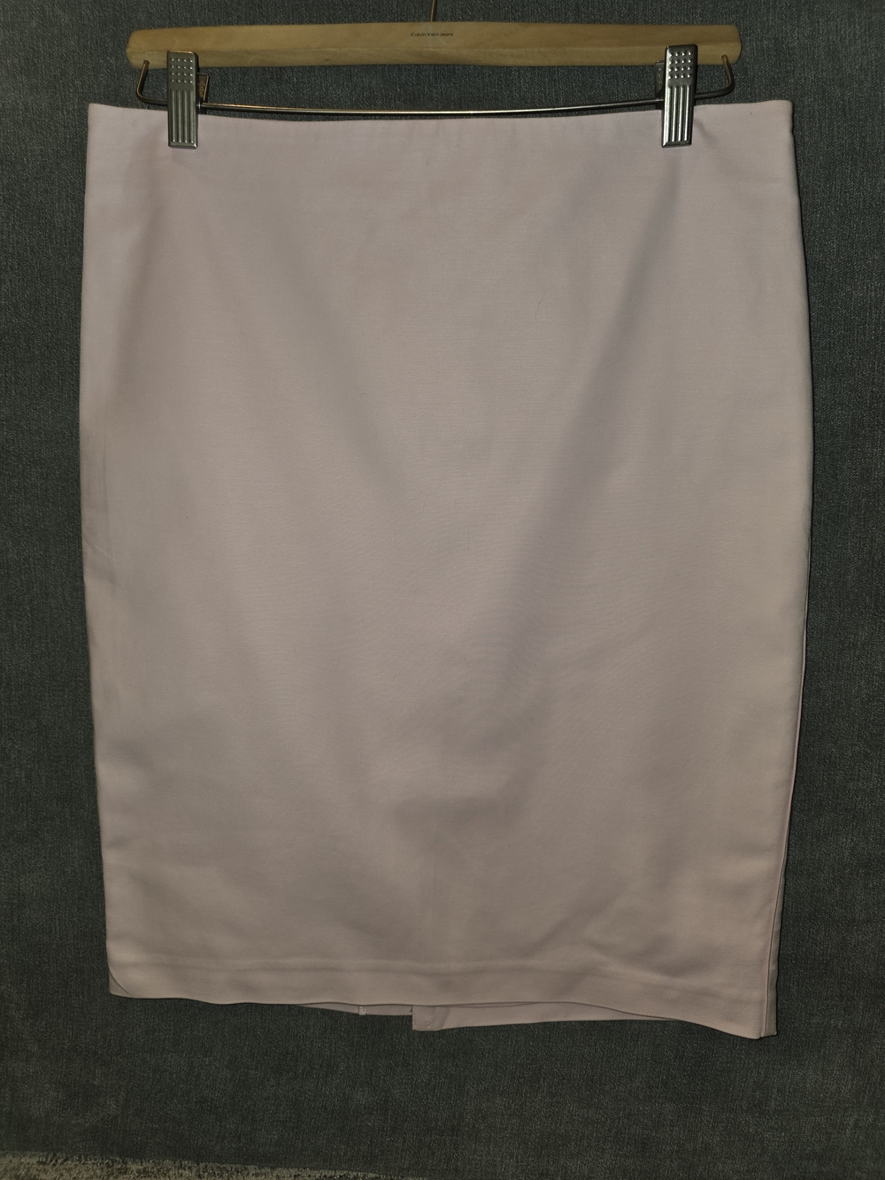 Adrianna Papell Pink Pencil Skirt Lined Size 8 Waist 16 1/2in Length 22 In